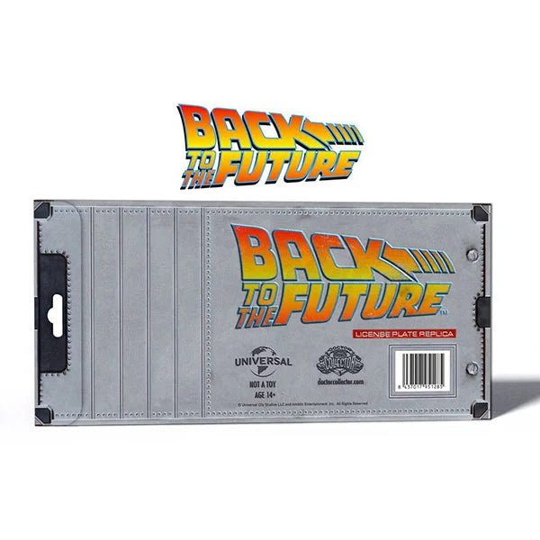 Back to the Future: DeLorean - Nummernschild Outatime - Replik 1/1
