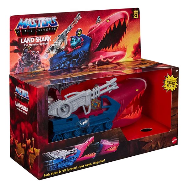 Masters of the Universe: Land Shark - Origins Fahrzeug - 32 cm