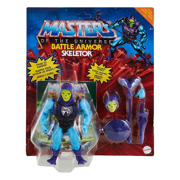 Masters of the Universe: Skeletor - Origins Deluxe Actionfigur - GVL77 - 14 cm
