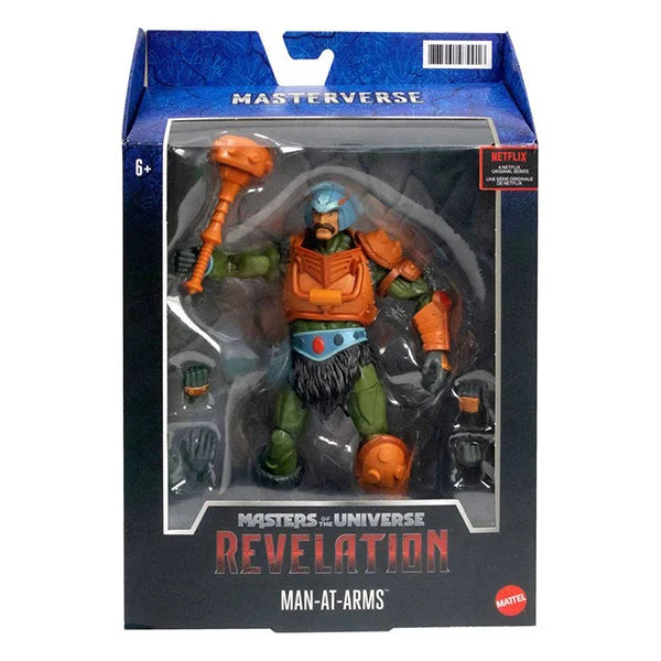 Masters of the Universe: Man-At-Arms - Revelation Masterverse Actionfigur - 18 cm