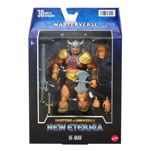 Masters of the Universe: Viking He-Man - New Eternia Masterverse Actionfigur - HDR37 - 18 cm