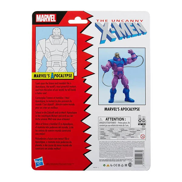 Marvel Legends: Retro The Uncanny X-Men - Marvels Apocalypse - Actionfigur - F3446 - 15 cm