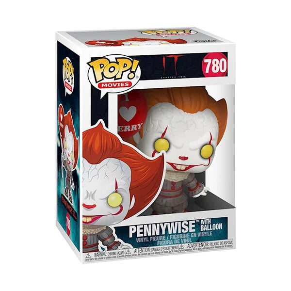 Funko: POP! Movies - ES Chap. 2 - Pennywise with Balloon - 780 - 9 cm