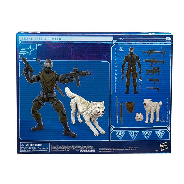 G.I. Joe: Classified Series - Snake Eyes & Timber - Actionfigur - F4321 - 15 cm