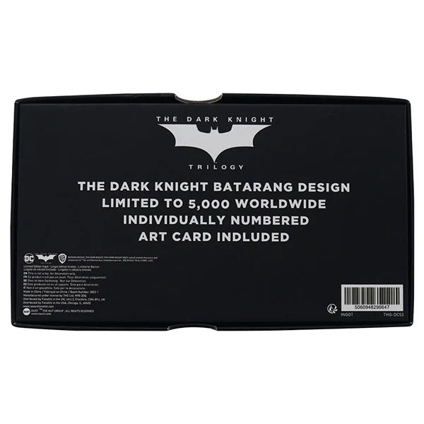 Batman: The Dark Knight - Batarang (Limited Edition) - Replik - 18 cm