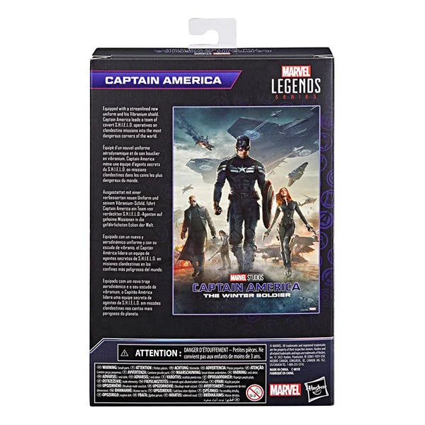 Marvel Legends: The Infinity Saga - Captain America (Captain America The Winter Soldier) - Actionfigur - F6520 - 15 cm