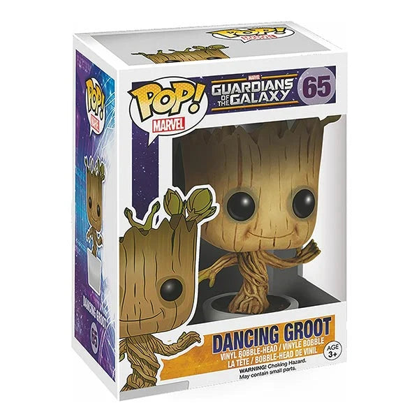 Funko: POP! Marvel - Guardians of the Galaxy - Dancing Groot - Bobble-Head - 65 - 11 cm