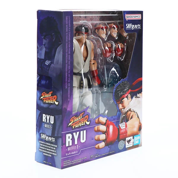 Street Fighter: Ryu (Outfit 2) - S.H. Figuarts - Actionfigur 1/12 - 15 cm