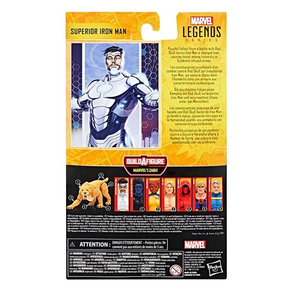 Marvel Legends: Superior Iron Man - Marvel's Zabu - Actionfigur - F9072 - 15 cm