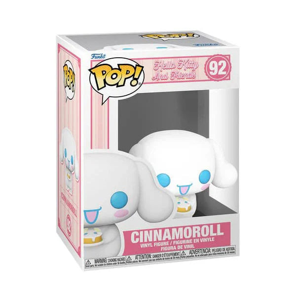 Funko: POP! Hello Kitty & Friends - Cinnamaroll mit Dessert - 92 - 9 cm