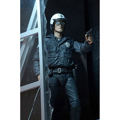 NECA: Ultimate Terminator 2 - T-1000 (Motorcycle Cop) - Actionfigur - 18 cm