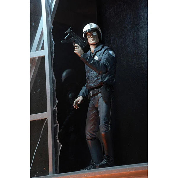 NECA: Ultimate Terminator 2 - T-1000 (Motorcycle Cop) - Actionfigur - 18 cm