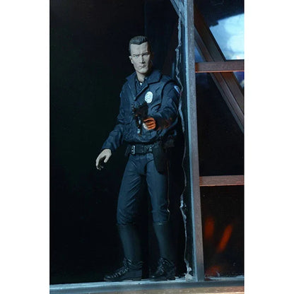 NECA: Ultimate Terminator 2 - T-1000 (Motorcycle Cop) - Actionfigur - 18 cm
