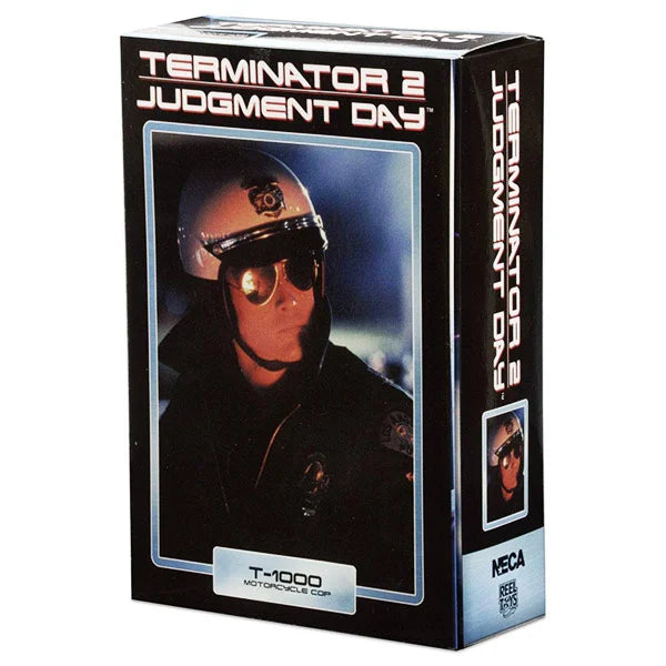 NECA: Ultimate Terminator 2 - T-1000 (Motorcycle Cop) - Actionfigur - 18 cm