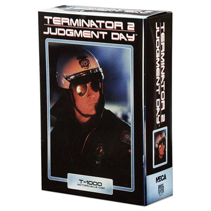 NECA: Ultimate Terminator 2 - T-1000 (Motorcycle Cop) - Actionfigur - 18 cm