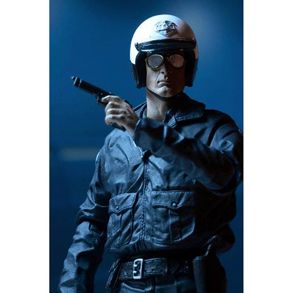 NECA: Ultimate Terminator 2 - T-1000 (Motorcycle Cop) - Actionfigur - 18 cm