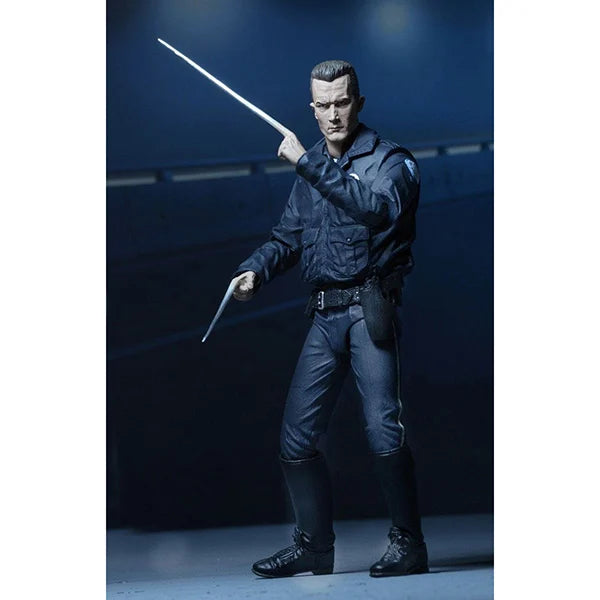 NECA: Ultimate Terminator 2 - T-1000 (Motorcycle Cop) - Actionfigur - 18 cm