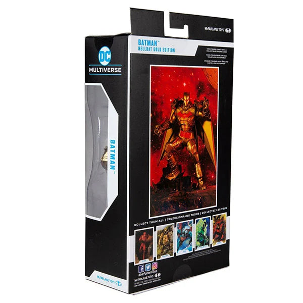 DC Multiverse: Batman Hellbat Suit (Gold Edition) - Actionfigur - 18 cm