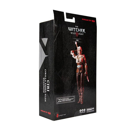 Witcher: 3 Wild Hunt - Ciri - Actionfigur- 18 cm