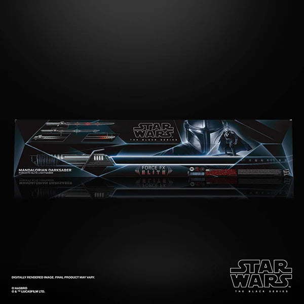 Star Wars: Black Series - The Mandalorian - FX Elite Lichtschwert / Darksaber - Replik - 1/1