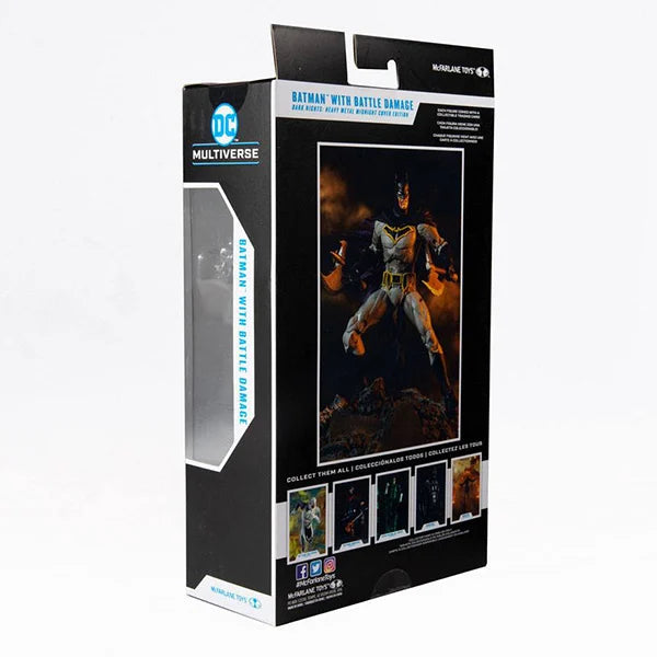 DC Multiverse: Batman with Battle Damage (Dark Nights: Metal) - Actionfigur - 18 cm