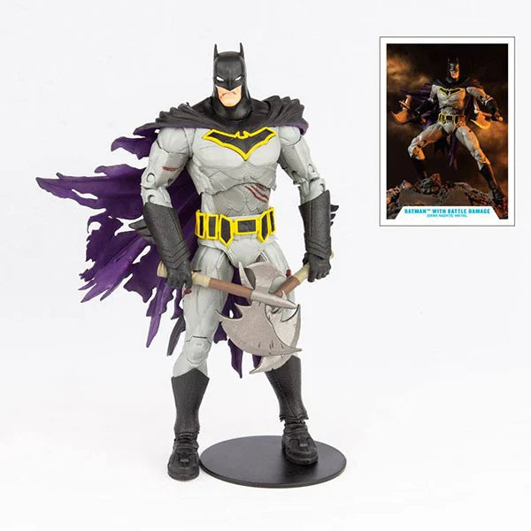 DC Multiverse: Batman with Battle Damage (Dark Nights: Metal) - Actionfigur - 18 cm