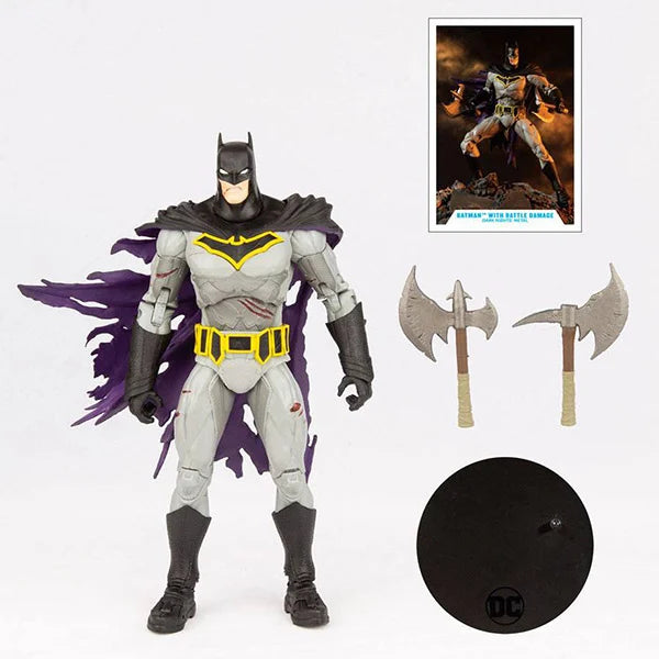 DC Multiverse: Batman with Battle Damage (Dark Nights: Metal) - Actionfigur - 18 cm