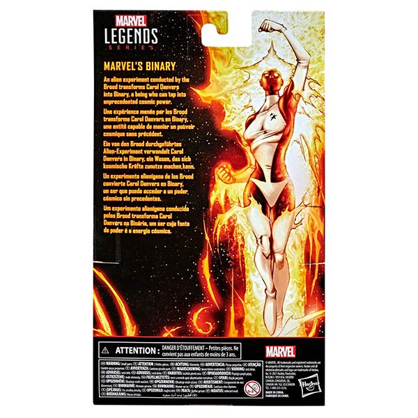 Marvel Legends: Marvel´s Binary - Actionfigur - F0204 - 15 cm