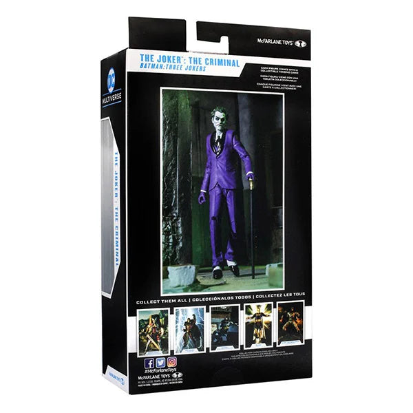 DC Multiverse: Joker The Criminal (Batman: Three Jokers) - Actionfigur - 18 cm