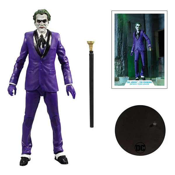 DC Multiverse: Joker The Criminal (Batman: Three Jokers) - Actionfigur - 18 cm