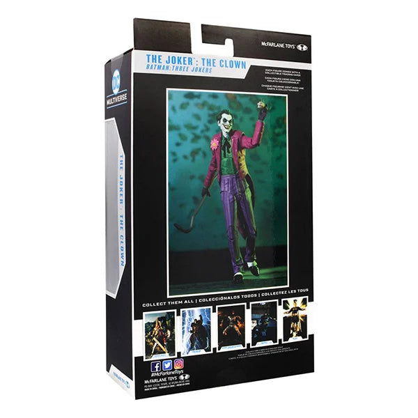 DC Multiverse: Joker The Clown (Batman: Three Jokers) - Actionfigur - 18 cm
