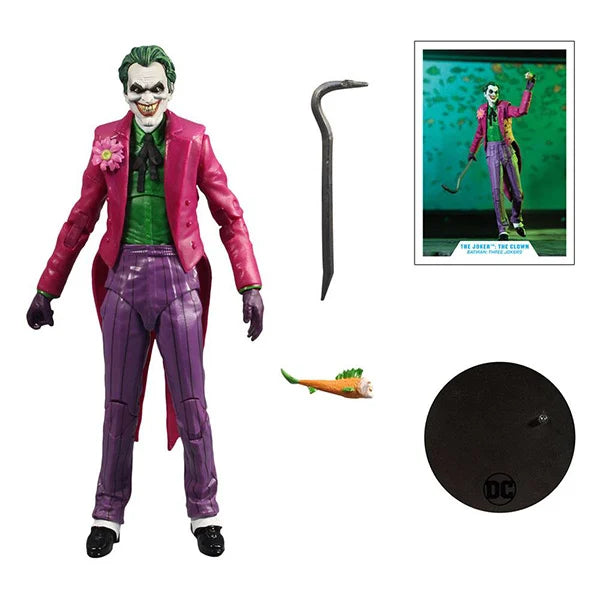 DC Multiverse: Joker The Clown (Batman: Three Jokers) - Actionfigur - 18 cm