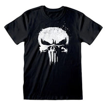 Marvel: Punisher TV-Logo - Schwarz - T-Shirt