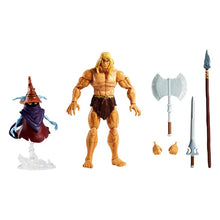 Masters of the Universe: Savage He-Man & Orko - Revelation Masterverse Deluxe Actionfigur - GYY41- 18 cm