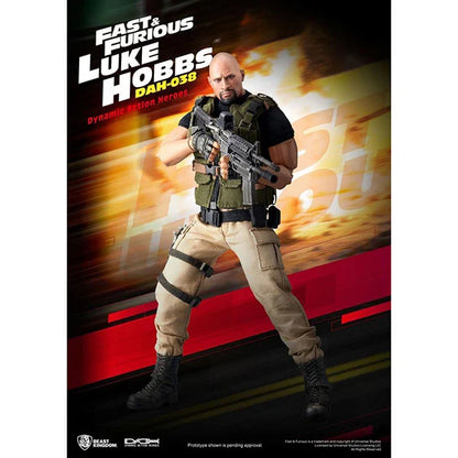 Fast & Furious: Dynamic 8ction Heroes Actionfigur - Lukes Hobbs - 21 cm