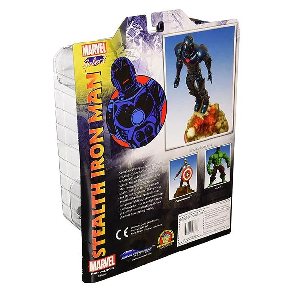 Marvel Select: Stealth Iron Man - Actionfigur - 88261 - 18 cm