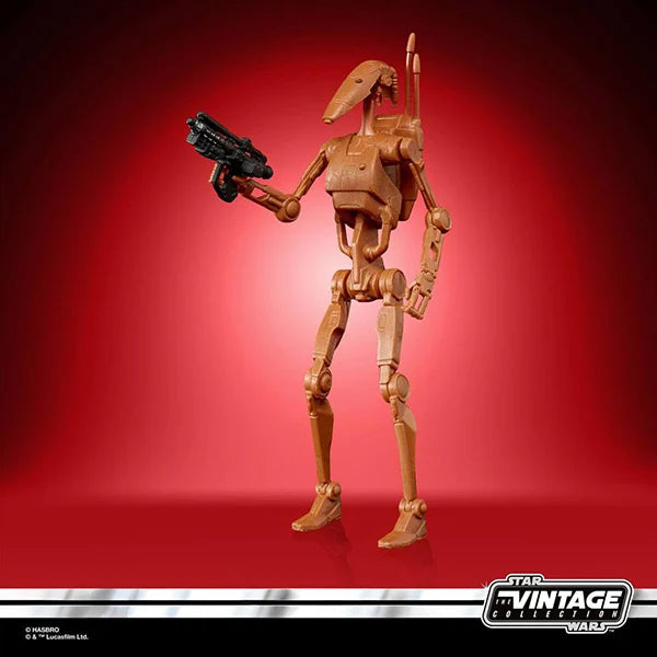 Star Wars: Vintage Collection - Kenner - Clone Wars - Battle Droid - Actionfigur - F5865 - 10 cm