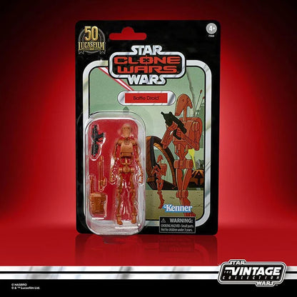 Star Wars: Vintage Collection - Kenner - Clone Wars - Battle Droid - Actionfigur - F5865 - 10 cm