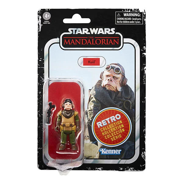 Star Wars: Retro Collection - Kenner - Mandalorian Kuiil - Actionfigur - F2022 - 10 cm