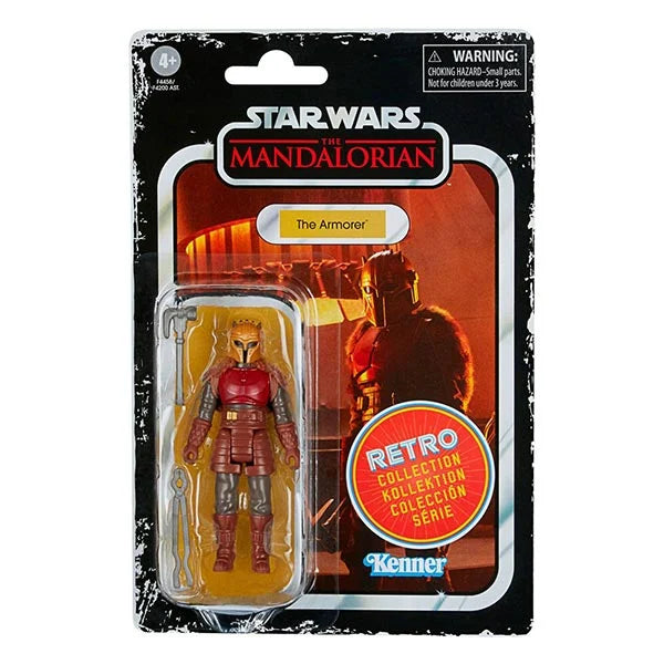 Star Wars: Retro Collection - Kenner - Mandalorian The Armorer - Actionfigur - F4458 - 10 cm