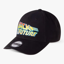 Back to the Future: BTTF Logo - Schwarz - Baseball Cap