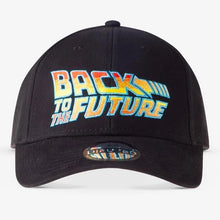 Back to the Future: BTTF Logo - Schwarz - Baseball Cap