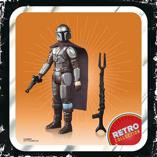 Star Wars: Retro Collection - Kenner - Mandalorian (Beskar) - Actionfigur - F4456 - 10 cm