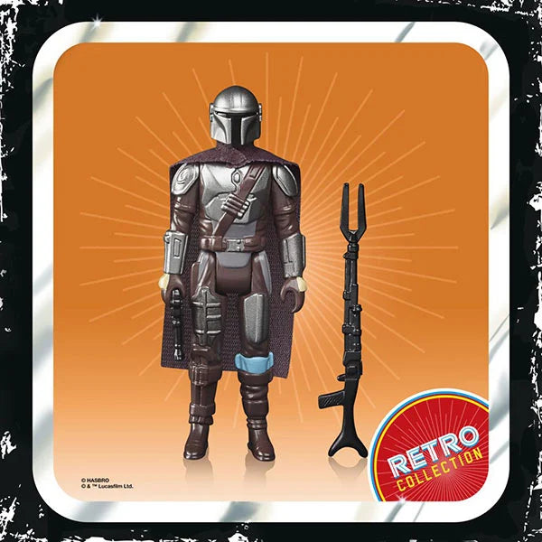 Star Wars: Retro Collection - Kenner - Mandalorian (Beskar) - Actionfigur - F4456 - 10 cm