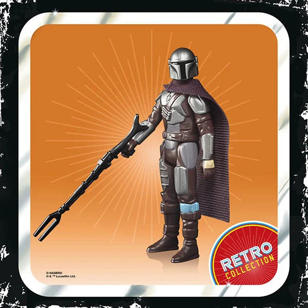 Star Wars: Retro Collection - Kenner - Mandalorian (Beskar) - Actionfigur - F4456 - 10 cm