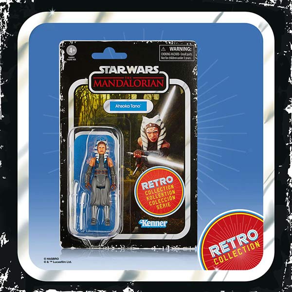 Star Wars: Retro Collection - Kenner - Mandalorina Ahsoka Tano - Actionfigur - F4459 - 10 cm