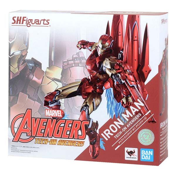 Iron Man: Tech-On - Avengers Iron Man - S.H. Figuarts - Actionfigur - 16 cm