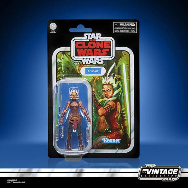 Star Wars: Vintage Collection - Kenner - Clone Wars - Ahsoka Tano - Actionfigur - F4494 - 10 cm