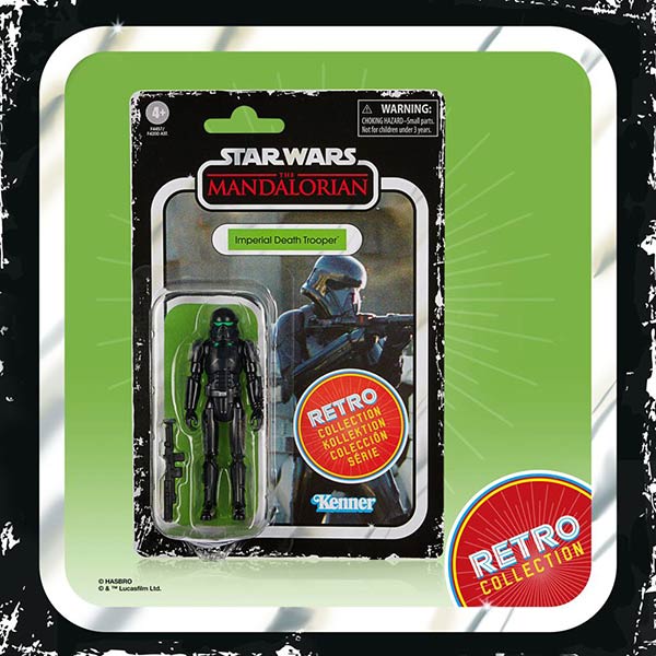 Star Wars: Retro Collection - Kenner - Mandalorina Imperial Death Trooper - F4457 - 10 cm