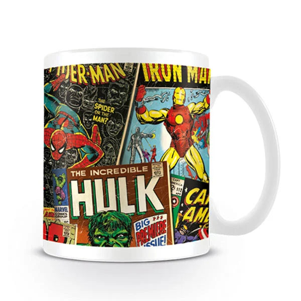 Marvel: Tasse / Kaffeetasse - Comics Covers